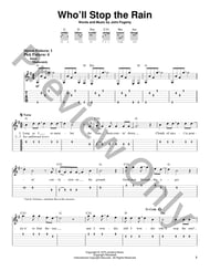 Who'll Stop the Rain Guitar and Fretted sheet music cover